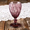 High-quality transparent glass cups, champagne cups, beverage cups, juice cups, glass goblets, large-capacity glass goblets, design sense ins wine glasses Specification image